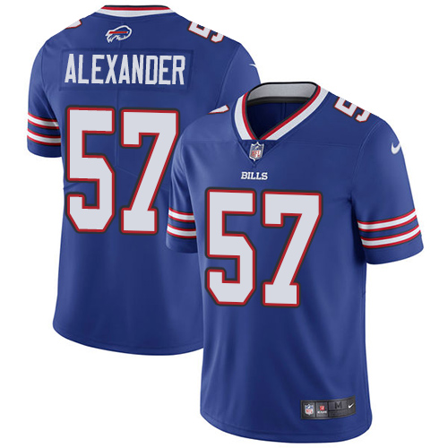 2019 men Buffalo Bills #57 Alexander blue Nike Vapor Untouchable Limited NFL Jersey